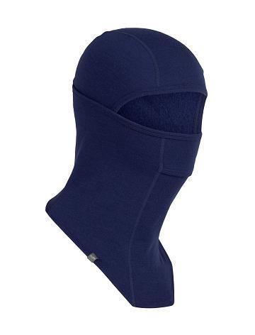 Men's Icebreaker Unisex Merino Apex Balaclava Headband Royal Navy | CA 1867KORI